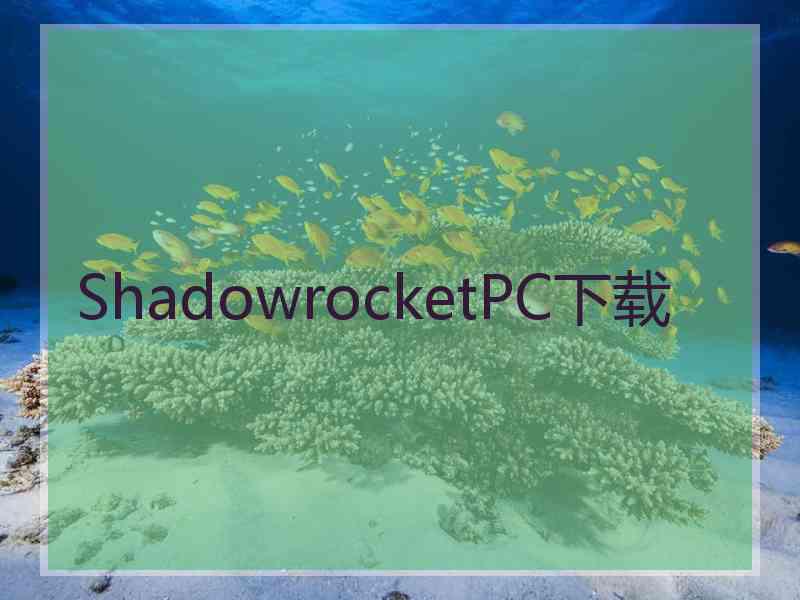 ShadowrocketPC下载