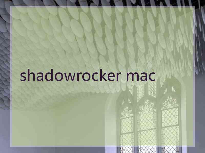 shadowrocker mac