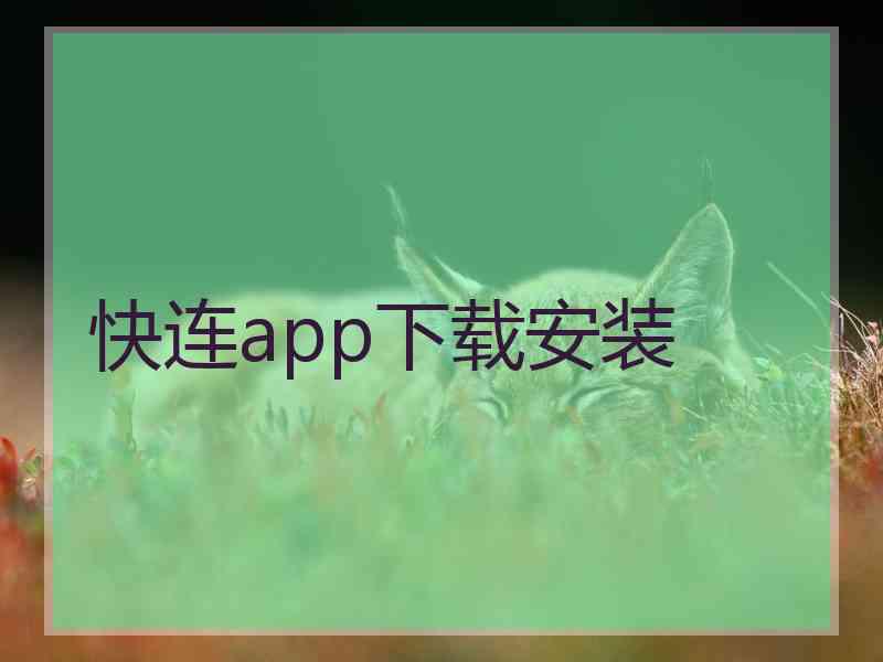 快连app下载安装