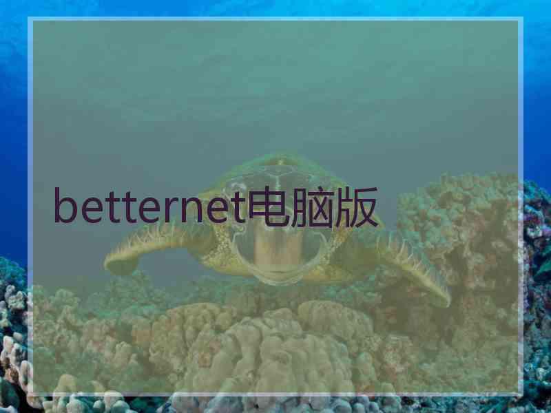 betternet电脑版