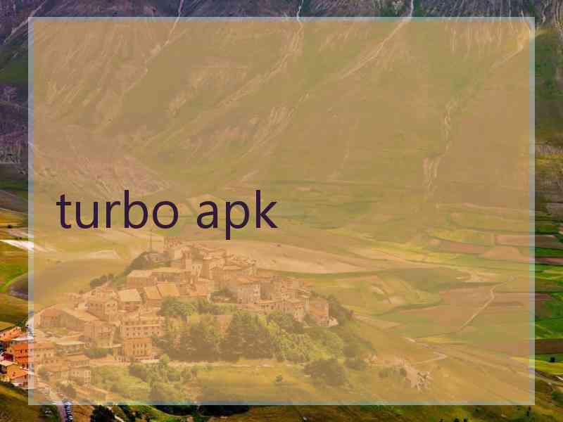 turbo apk