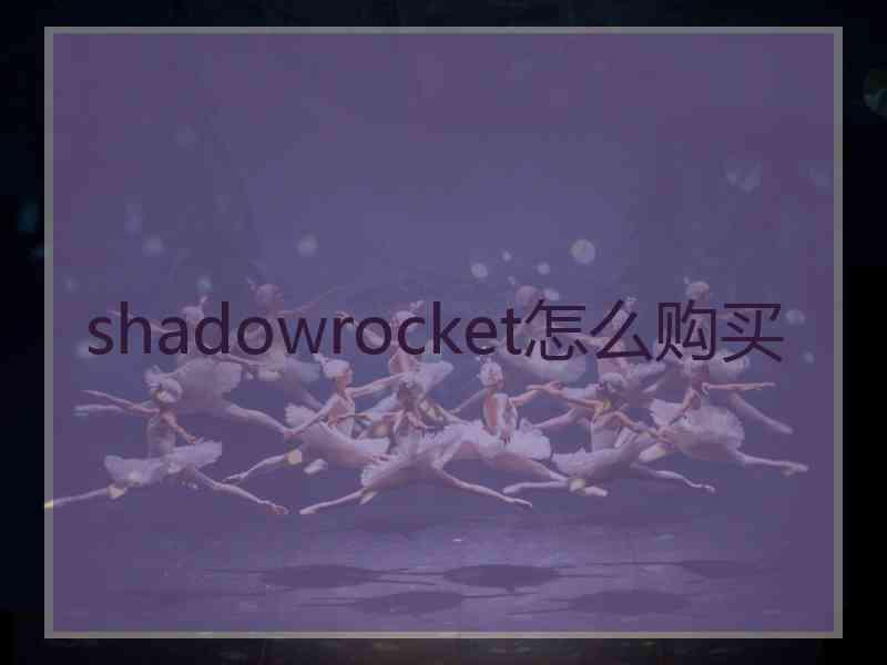 shadowrocket怎么购买