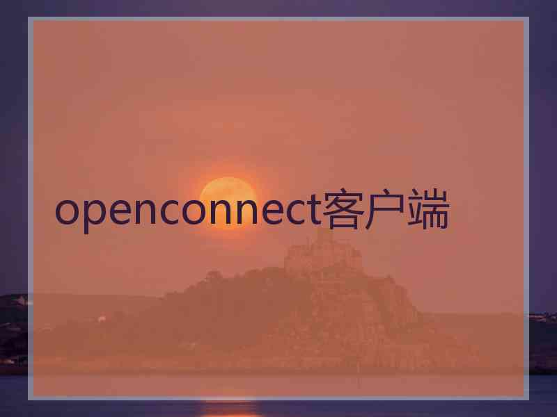 openconnect客户端