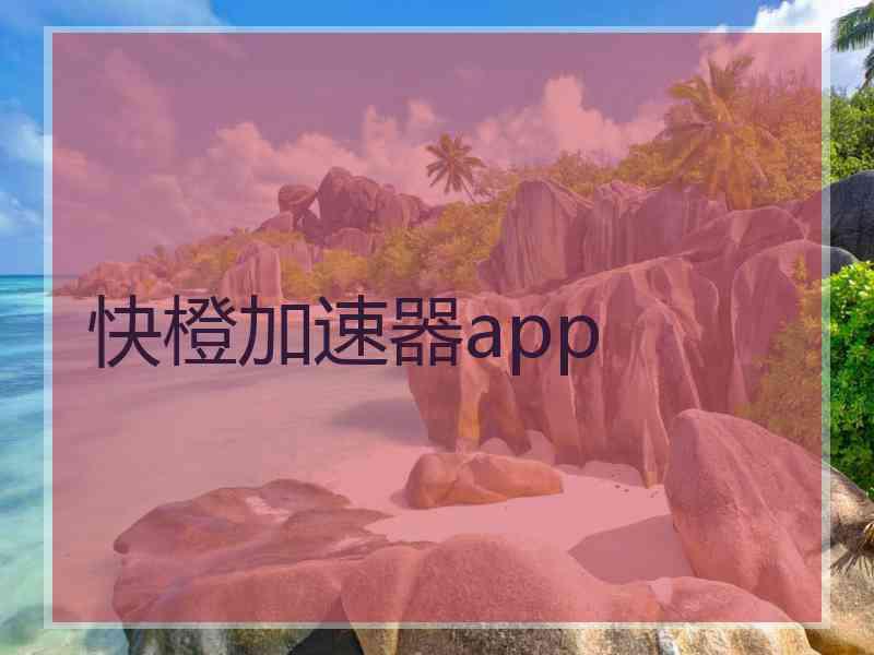 快橙加速器app