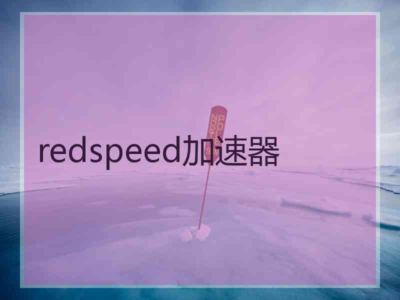 redspeed加速器