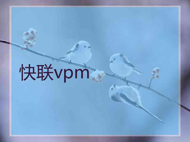 快联vpm