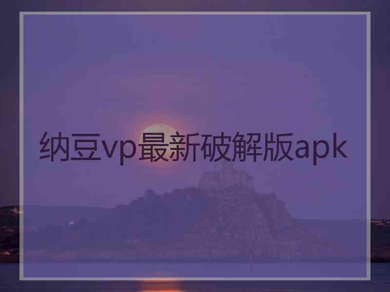 纳豆vp最新破解版apk