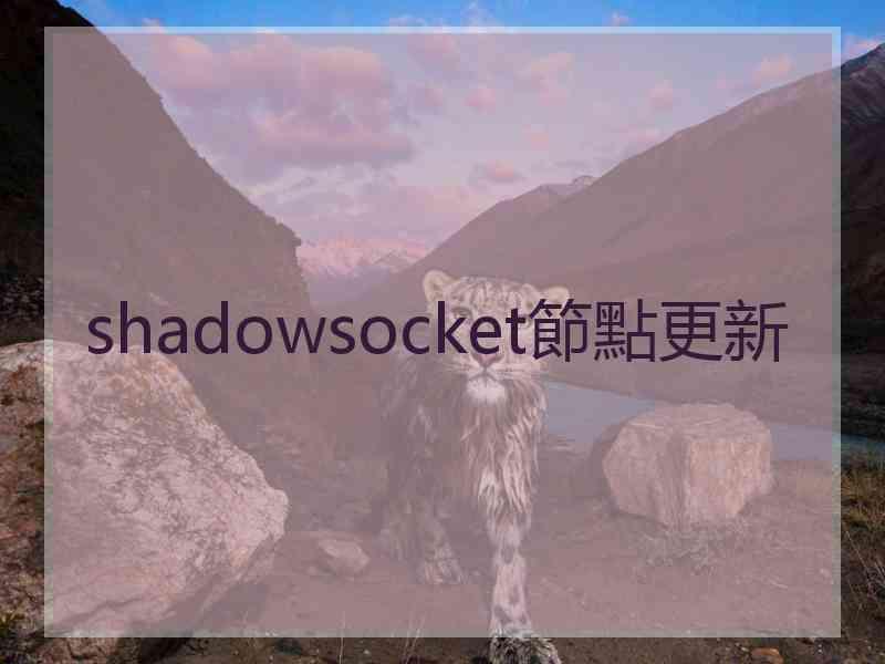 shadowsocket節點更新