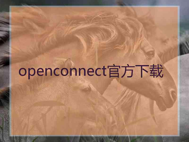 openconnect官方下载