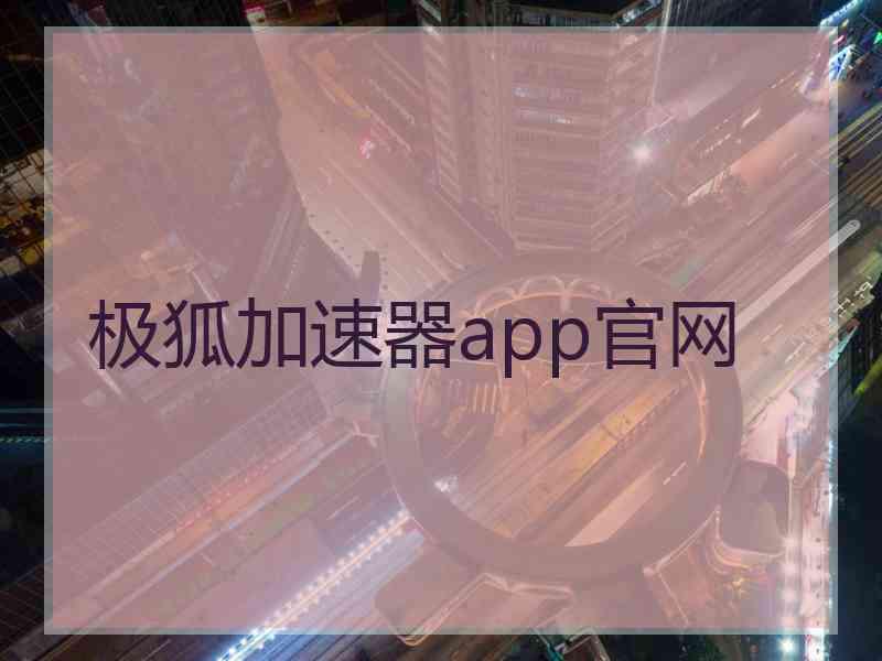 极狐加速器app官网