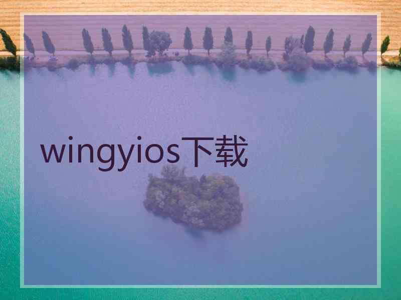 wingyios下载