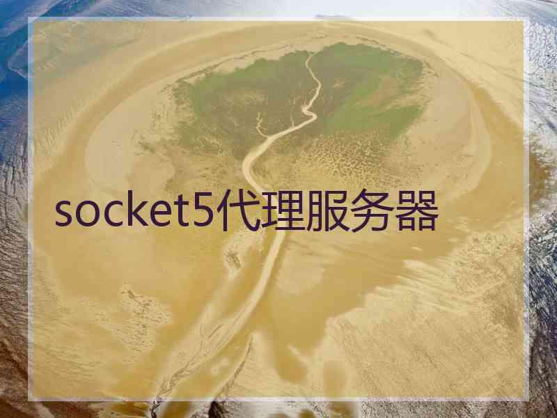 socket5代理服务器