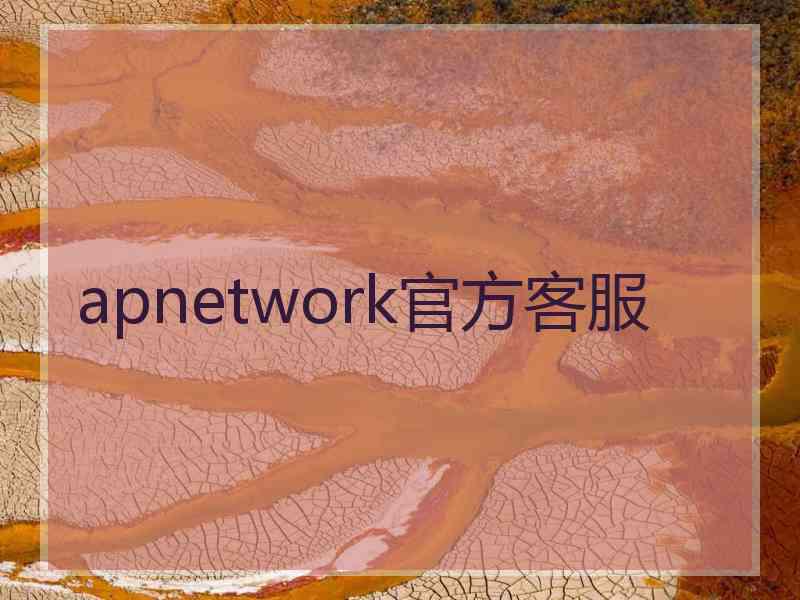 apnetwork官方客服