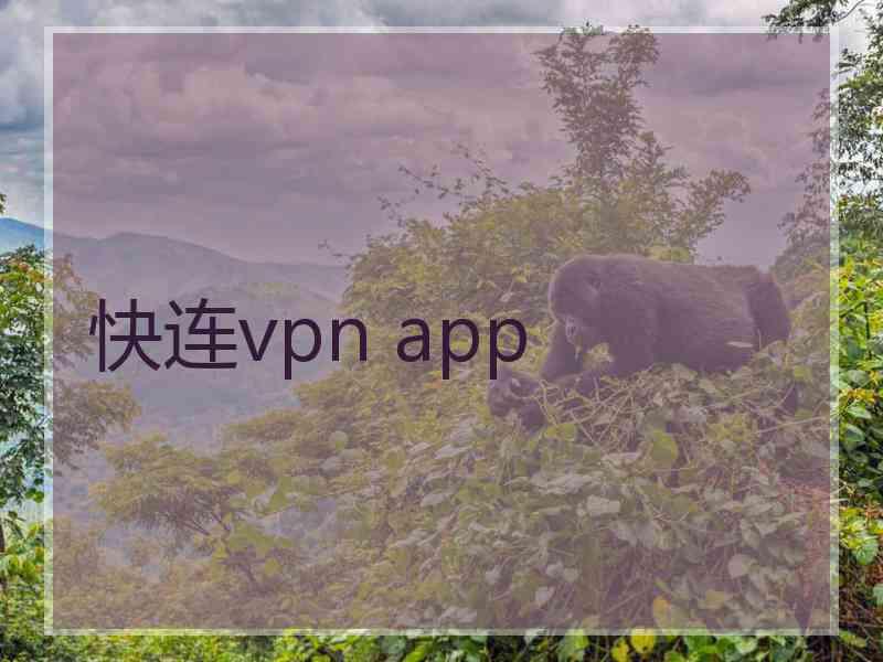 快连vpn app