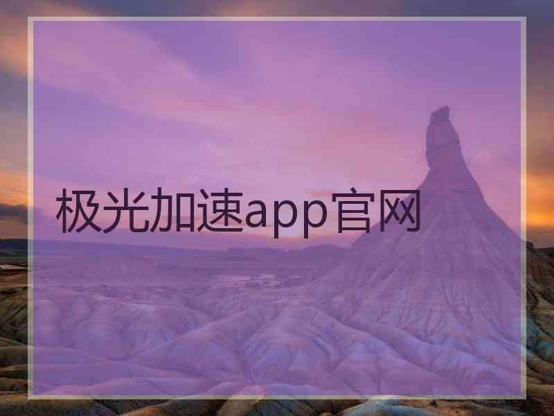 极光加速app官网