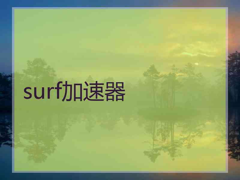 surf加速器