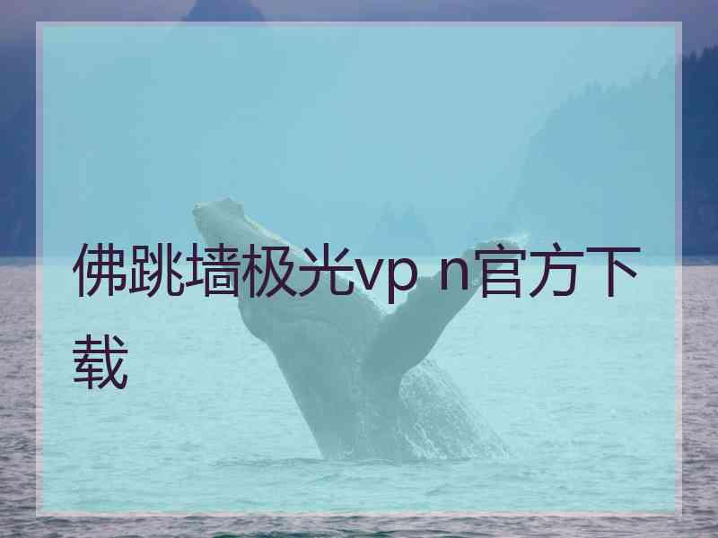 佛跳墙极光vp n官方下载