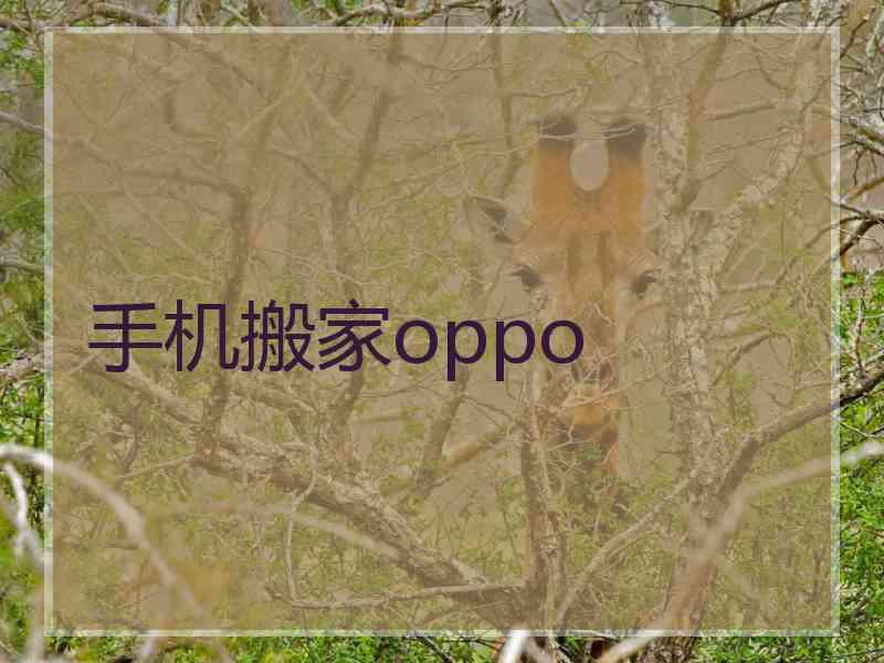 手机搬家oppo