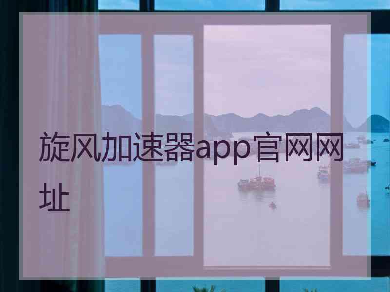 旋风加速器app官网网址