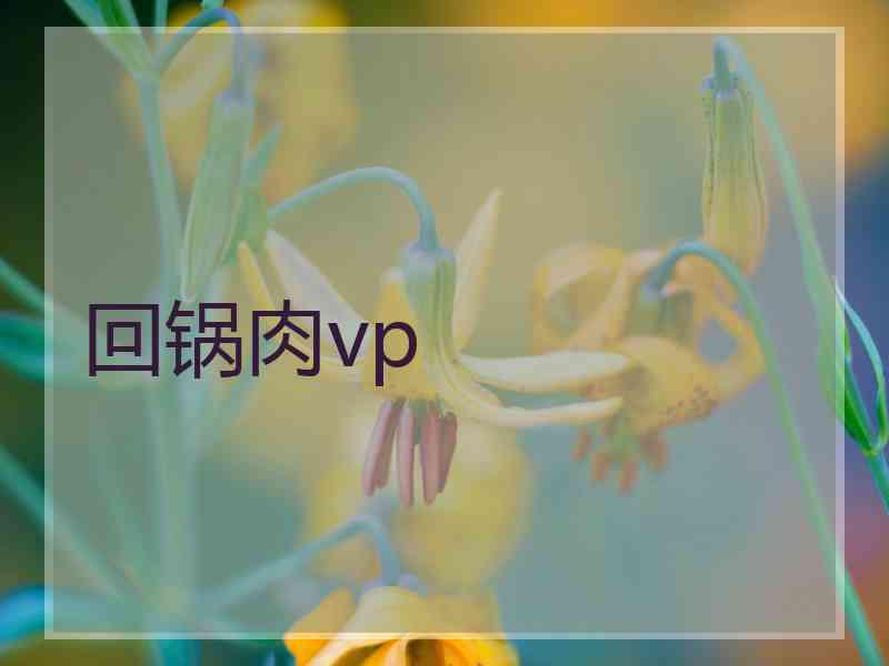 回锅肉vp