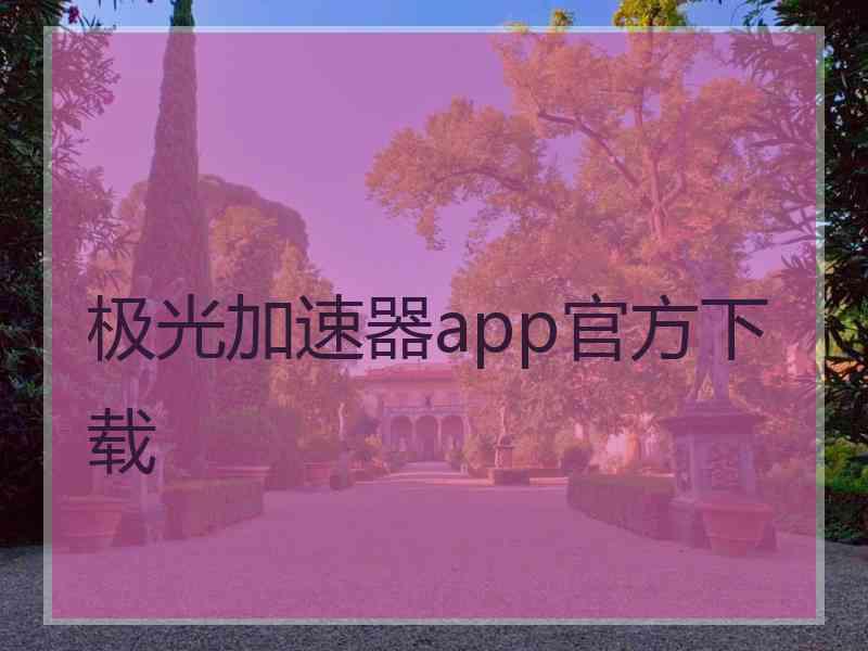 极光加速器app官方下载