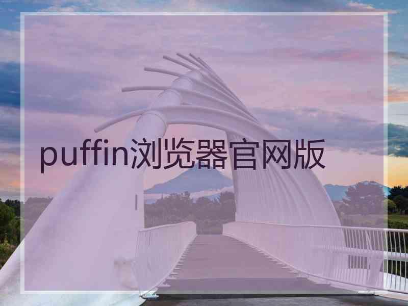 puffin浏览器官网版