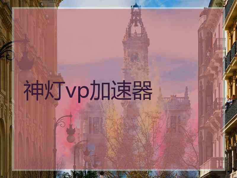 神灯vp加速器