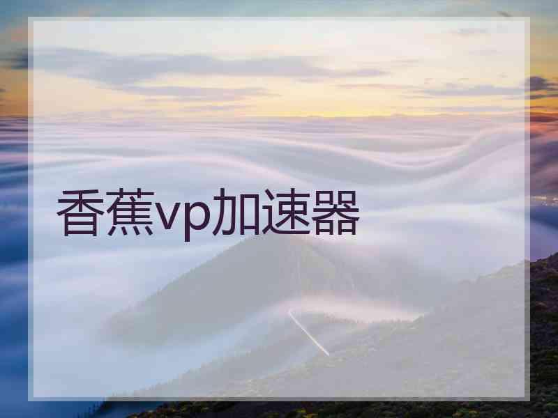 香蕉vp加速器