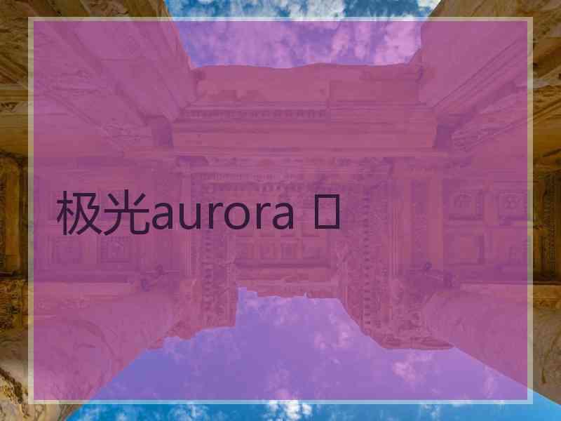 极光aurora ✨