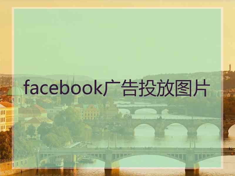 facebook广告投放图片