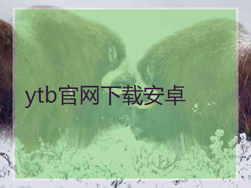 ytb官网下载安卓