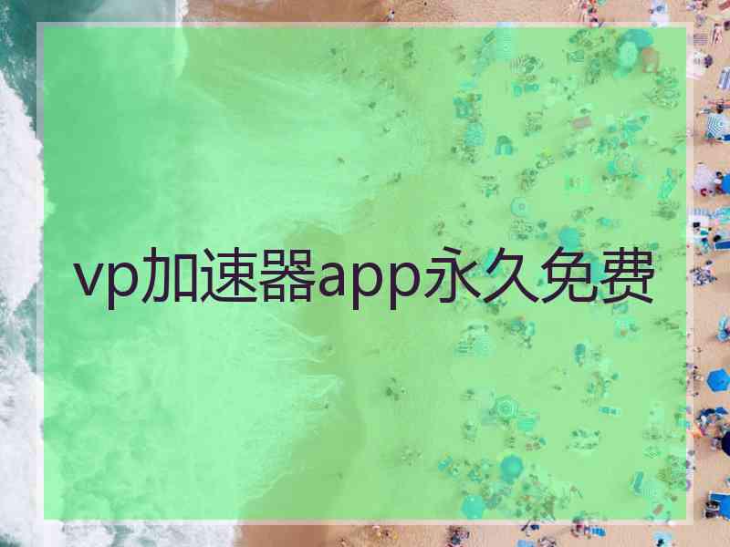 vp加速器app永久免费