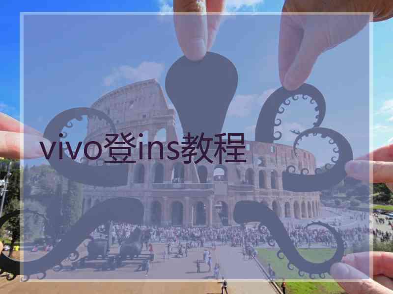 vivo登ins教程