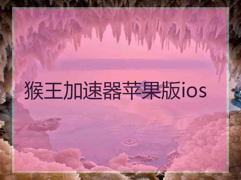 猴王加速器苹果版ios