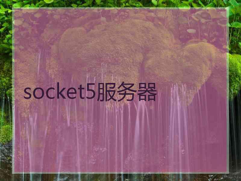 socket5服务器