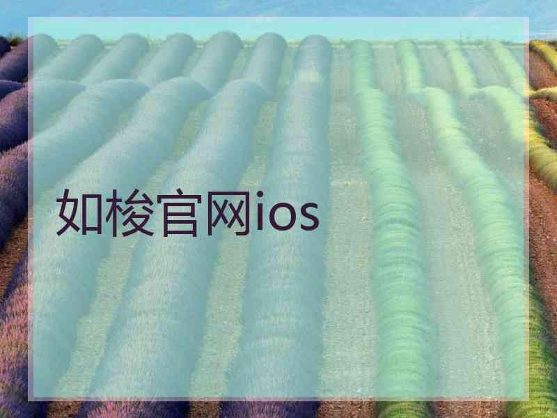 如梭官网ios