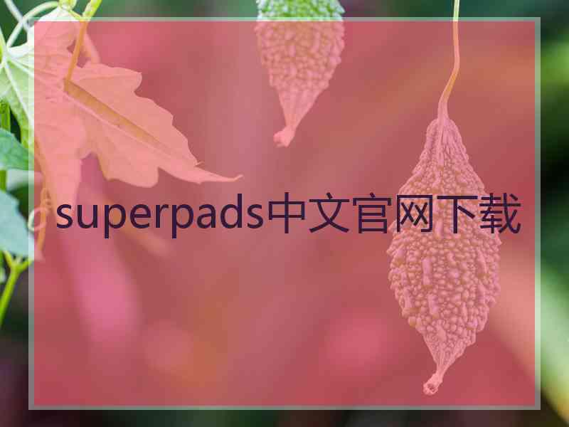 superpads中文官网下载