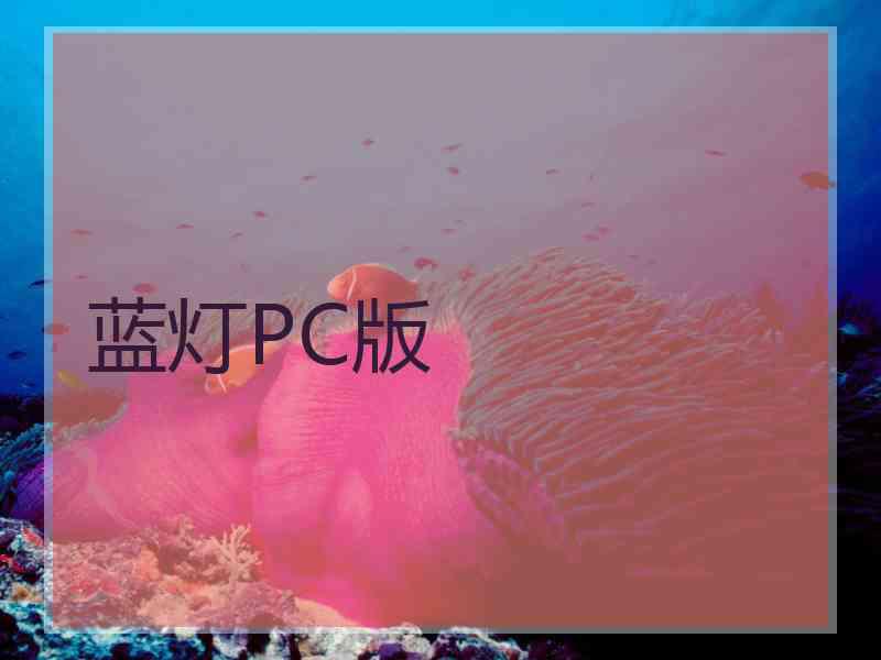 蓝灯PC版