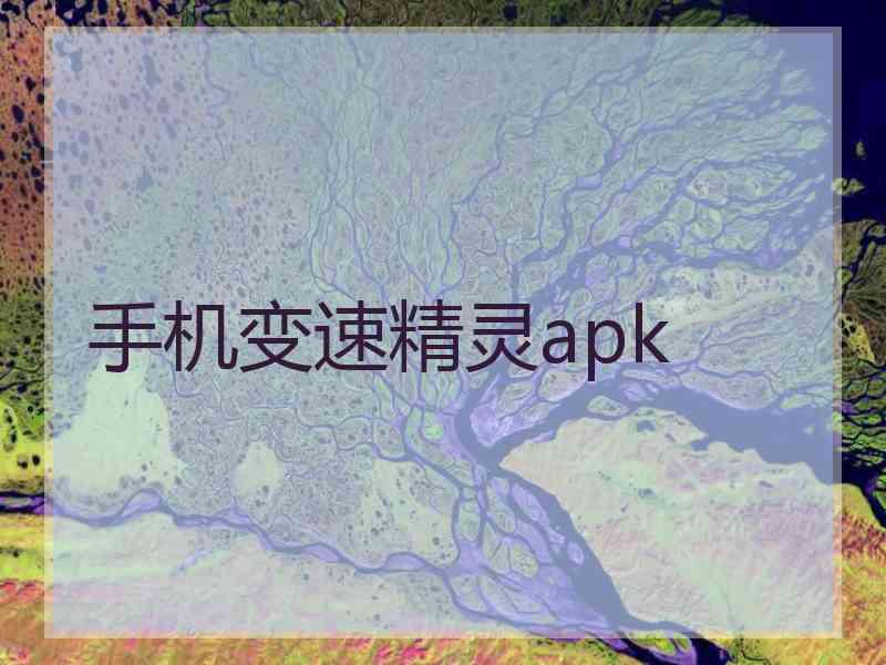 手机变速精灵apk