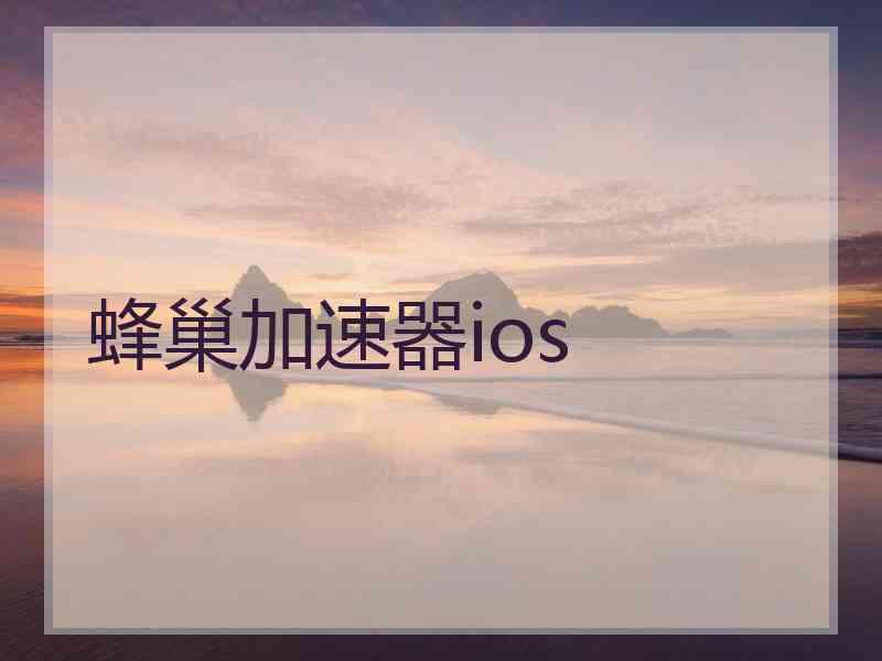 蜂巢加速器ios