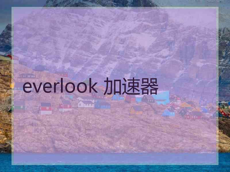 everlook 加速器