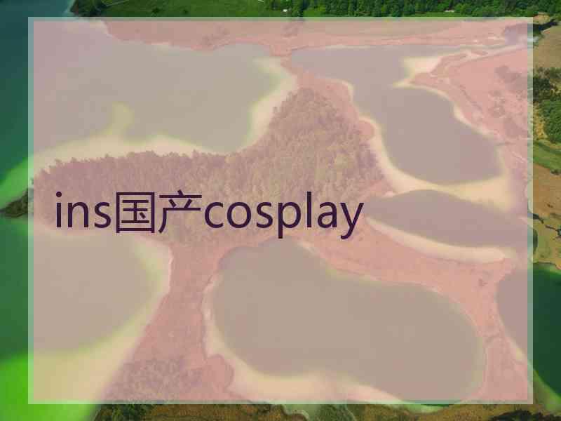 ins国产cosplay