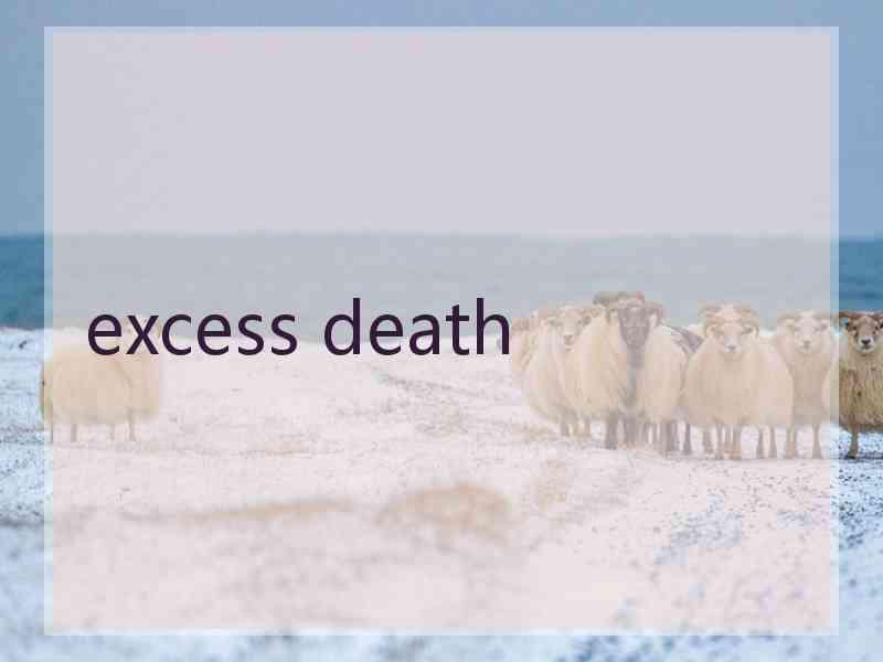 excess death