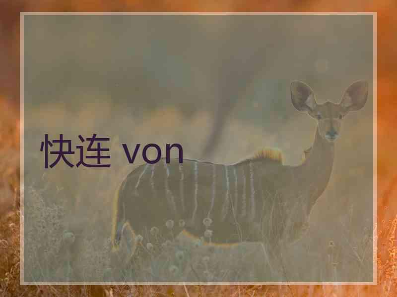 快连 von