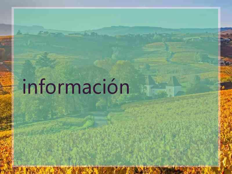 información