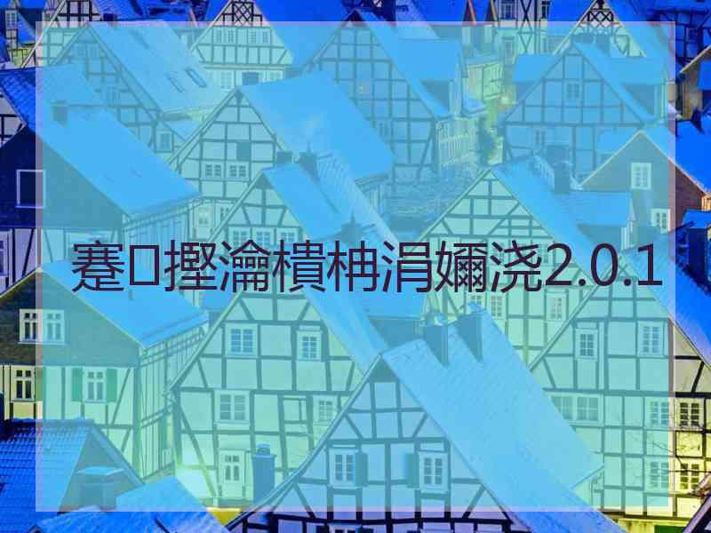 蹇摼瀹樻柟涓嬭浇2.0.1