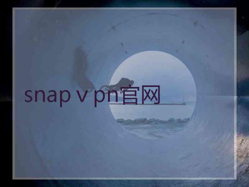 snapⅴpn官网