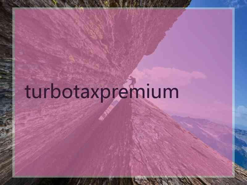 turbotaxpremium