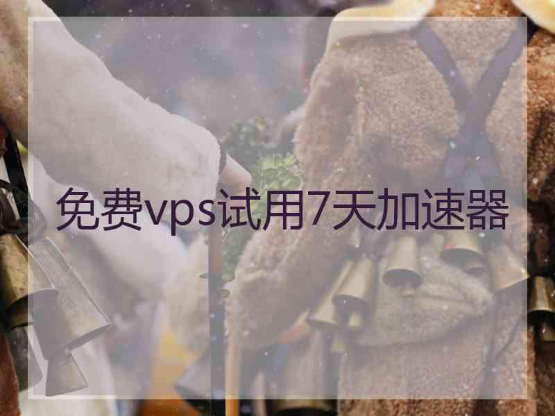 免费vps试用7天加速器