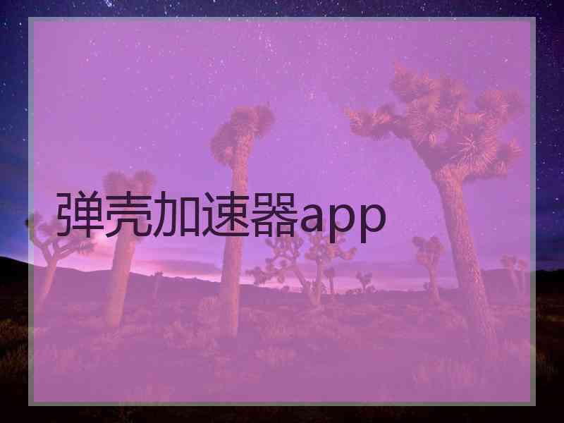 弹壳加速器app